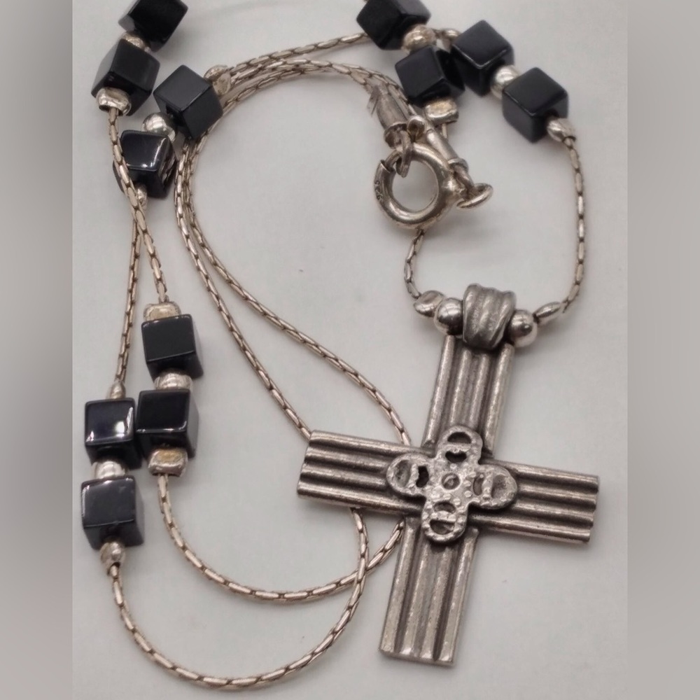 Silpada Sterling Silver & Onyx Necklace